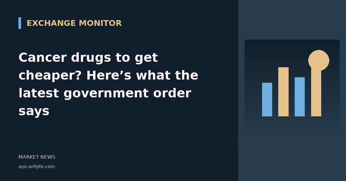 Cancer drugs to get cheaper? Here’s what the latest government order says