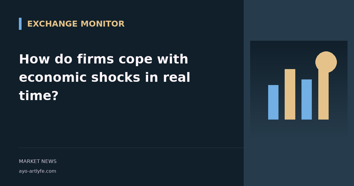 How do firms cope with economic shocks in real time?