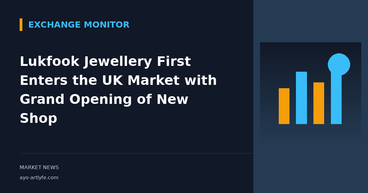 Lukfook Jewellery First Enters the UK Market with Grand Opening of New Shop